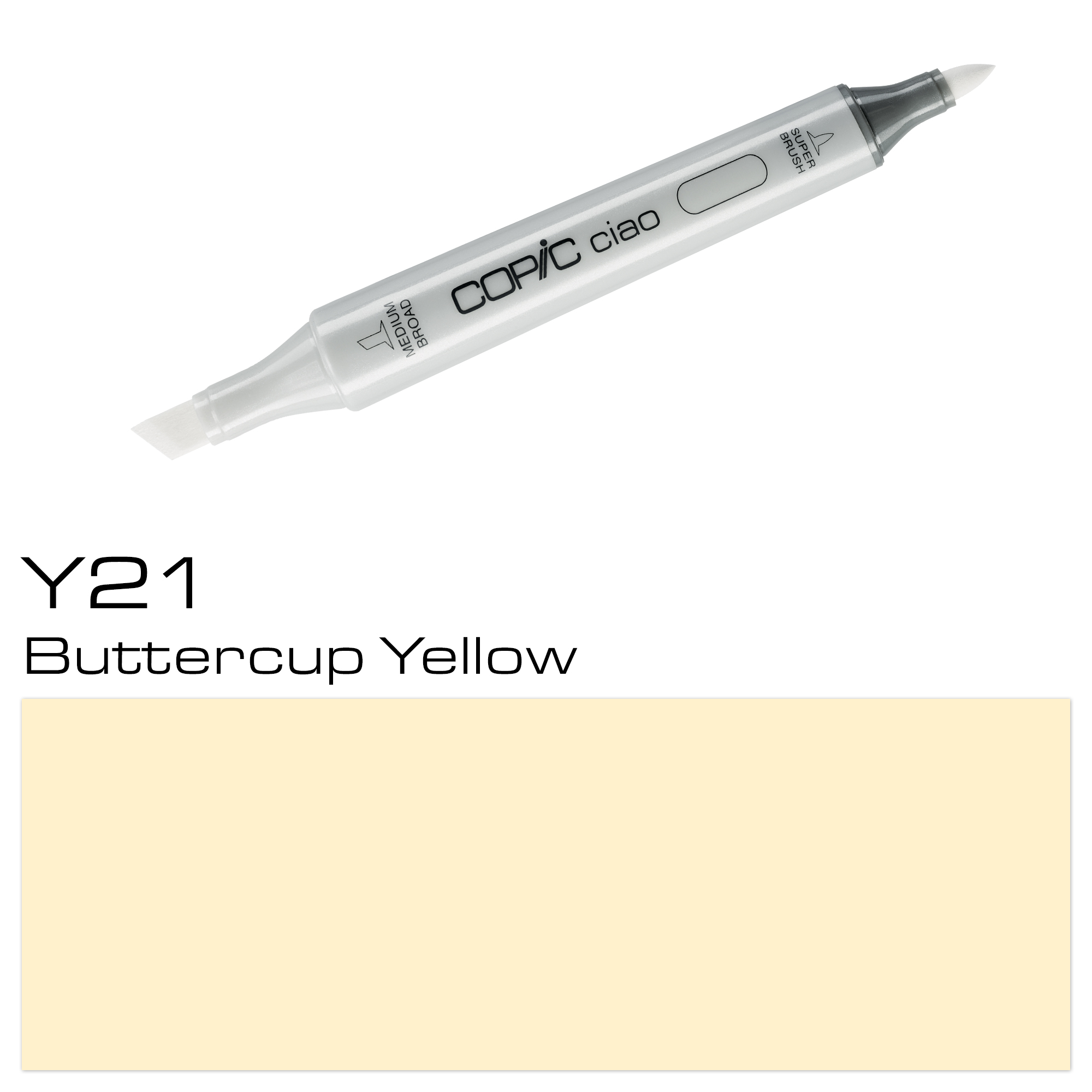 COPIC CIAO BUTTERCUP YELLOW Y21