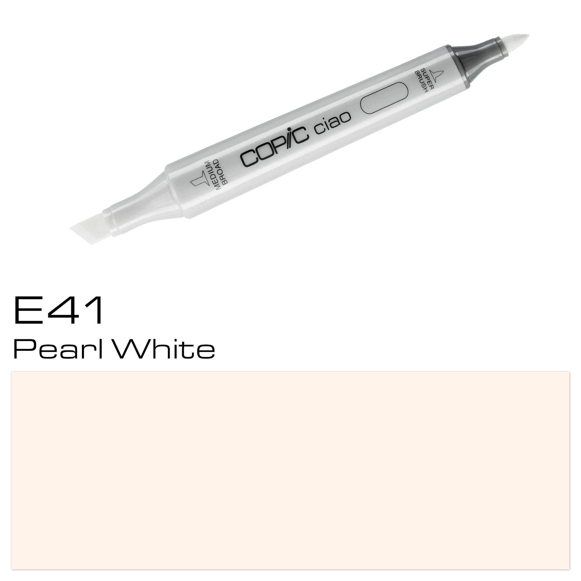COPIC CIAO PEARL WHITE E41