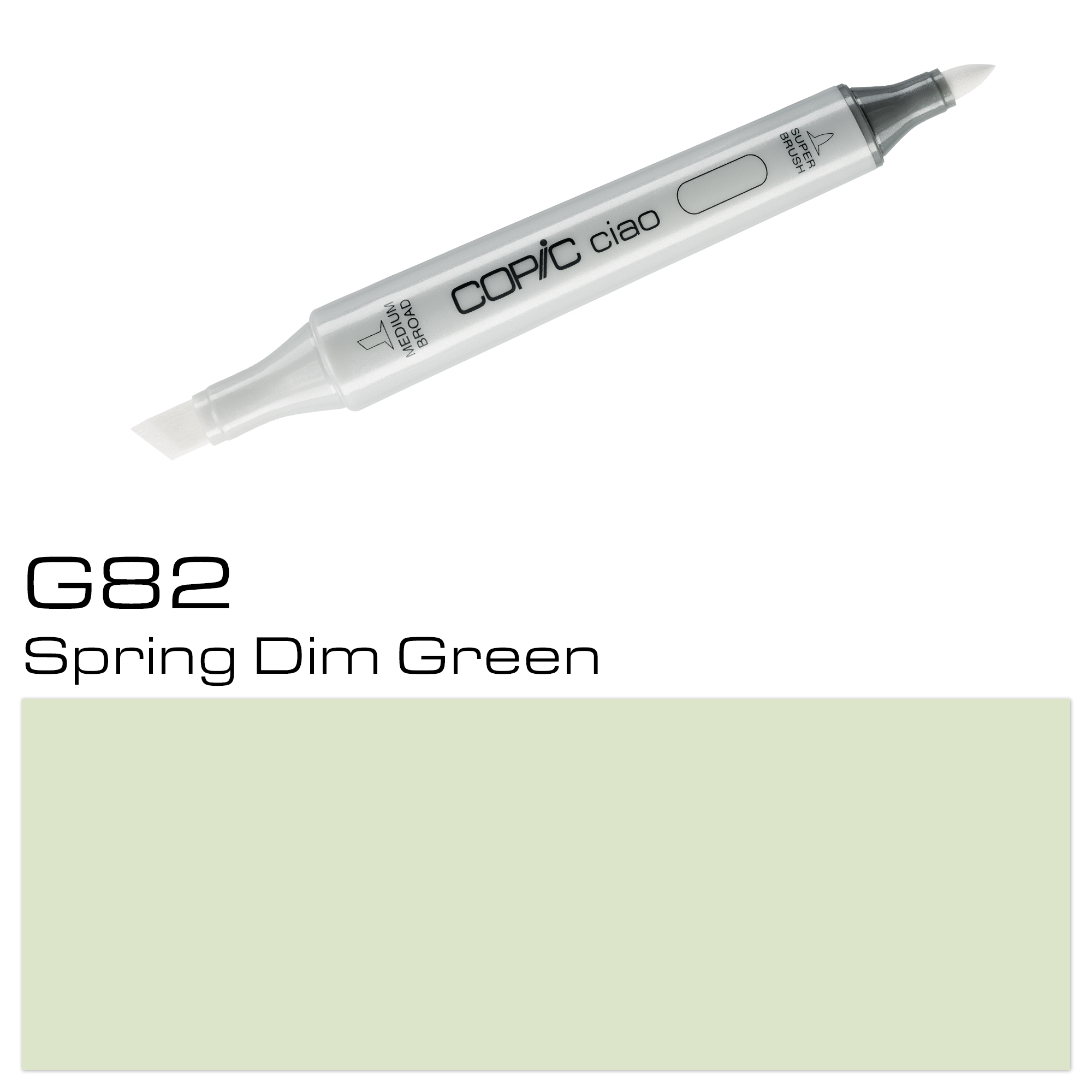 COPIC CIAO SPRING DIM GREEN G82