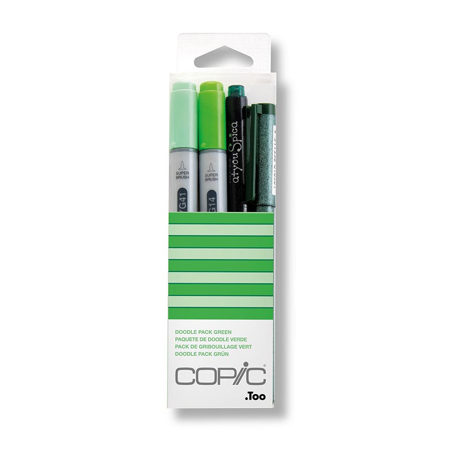 COPIC DOODLE PACK GREEN - alternative