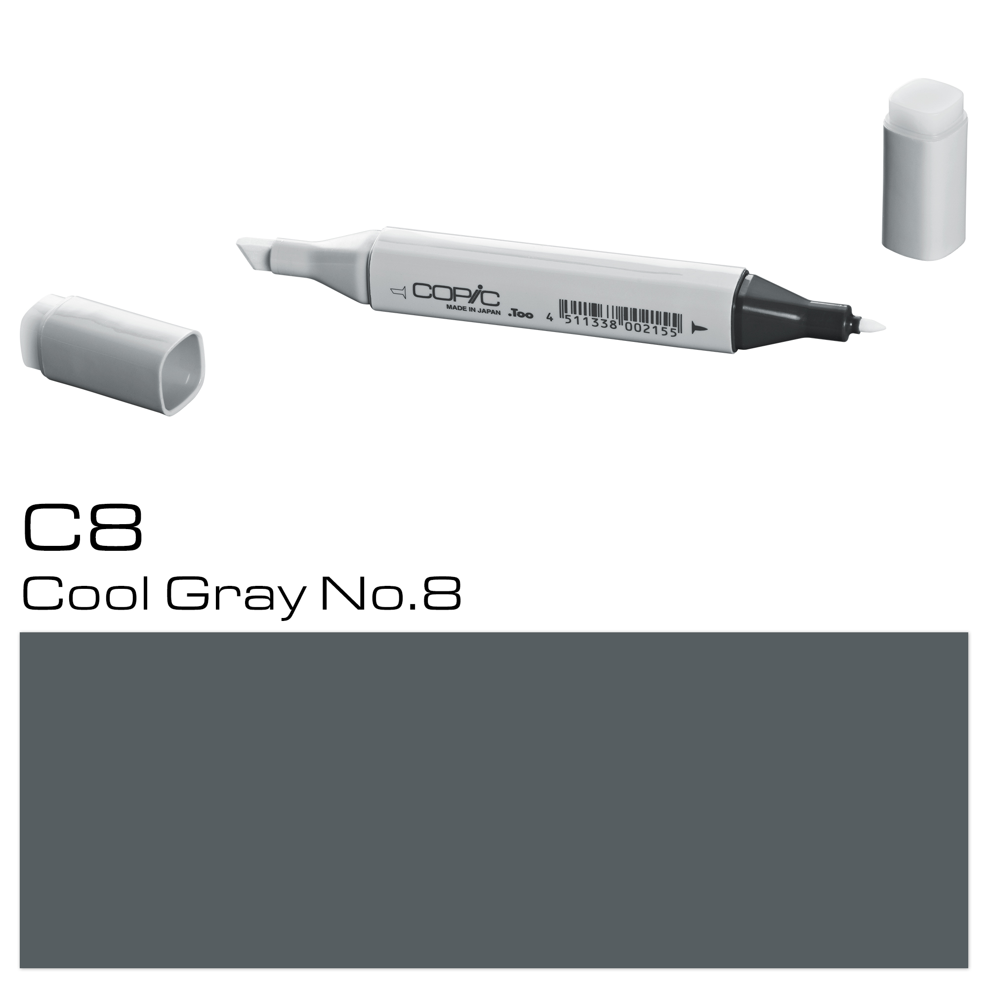 COPIC MARKER COOL GREY C8
