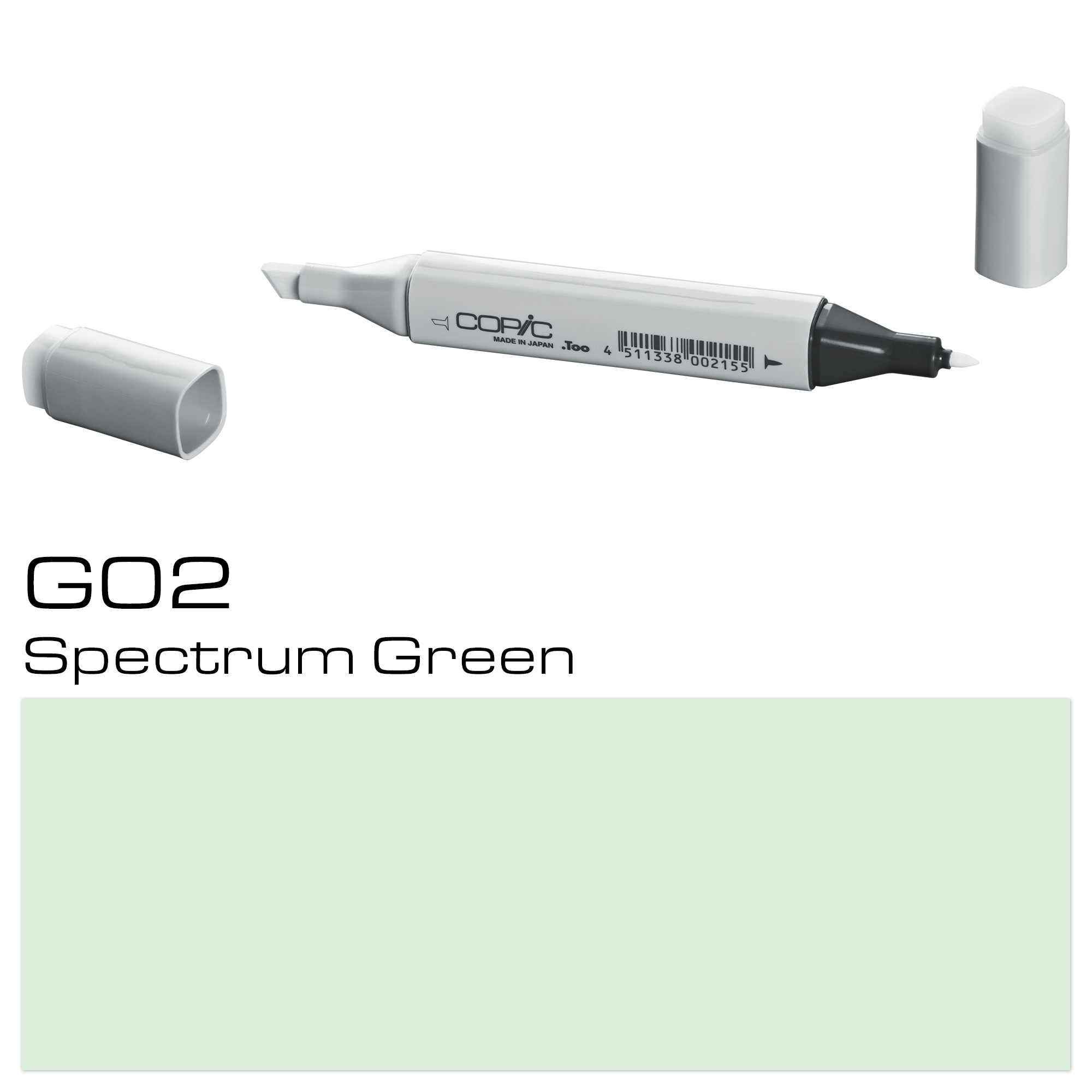 COPIC MARKER SPECTRUM GREEN G02 - alternative