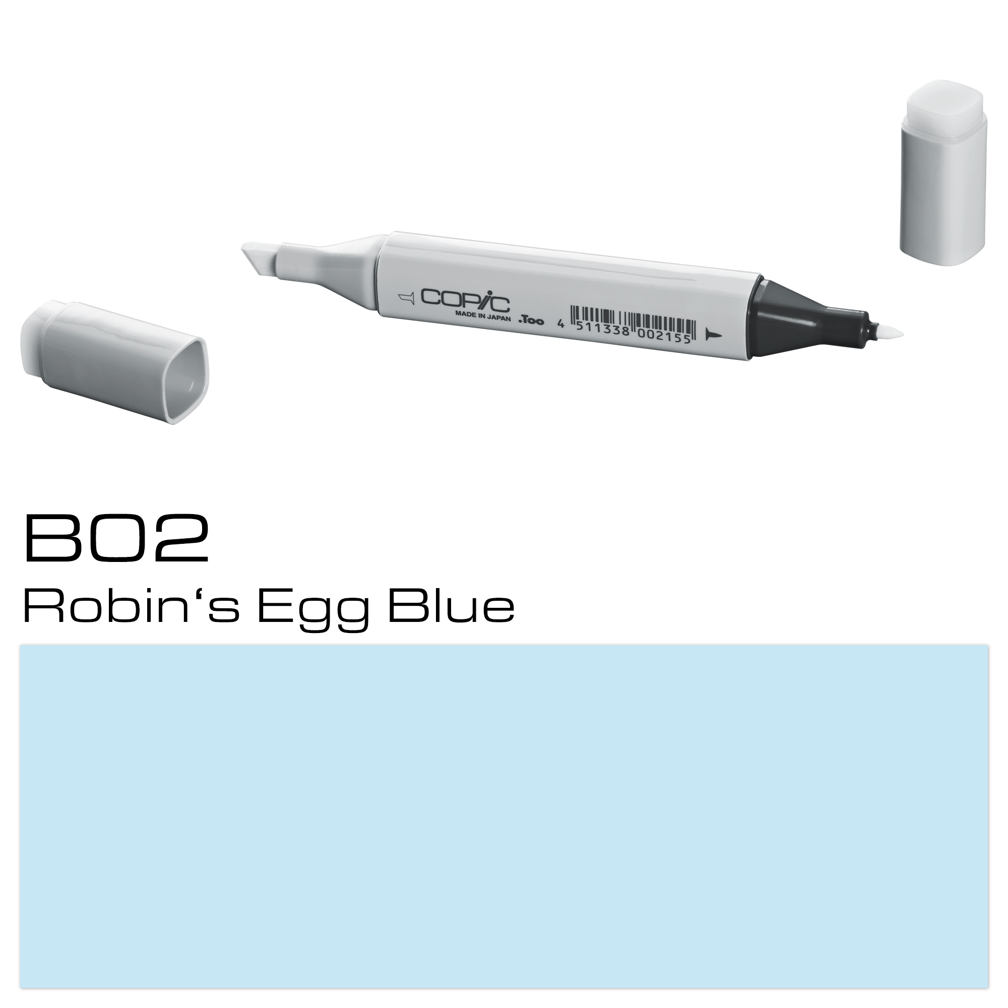 COPIC MARKER ROBINS EGG BLUE B02