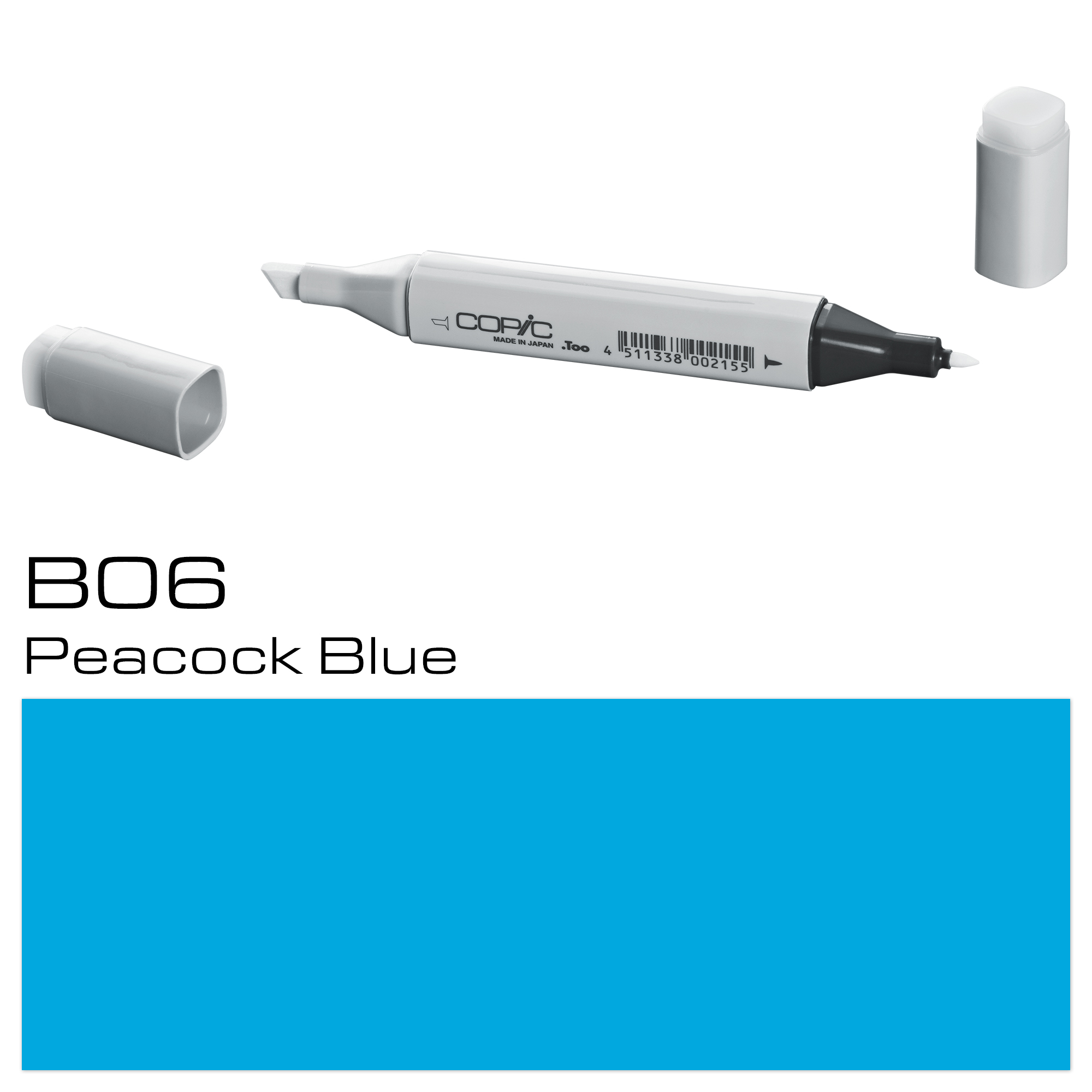 COPIC MARKER PEACOCK BLUE B06