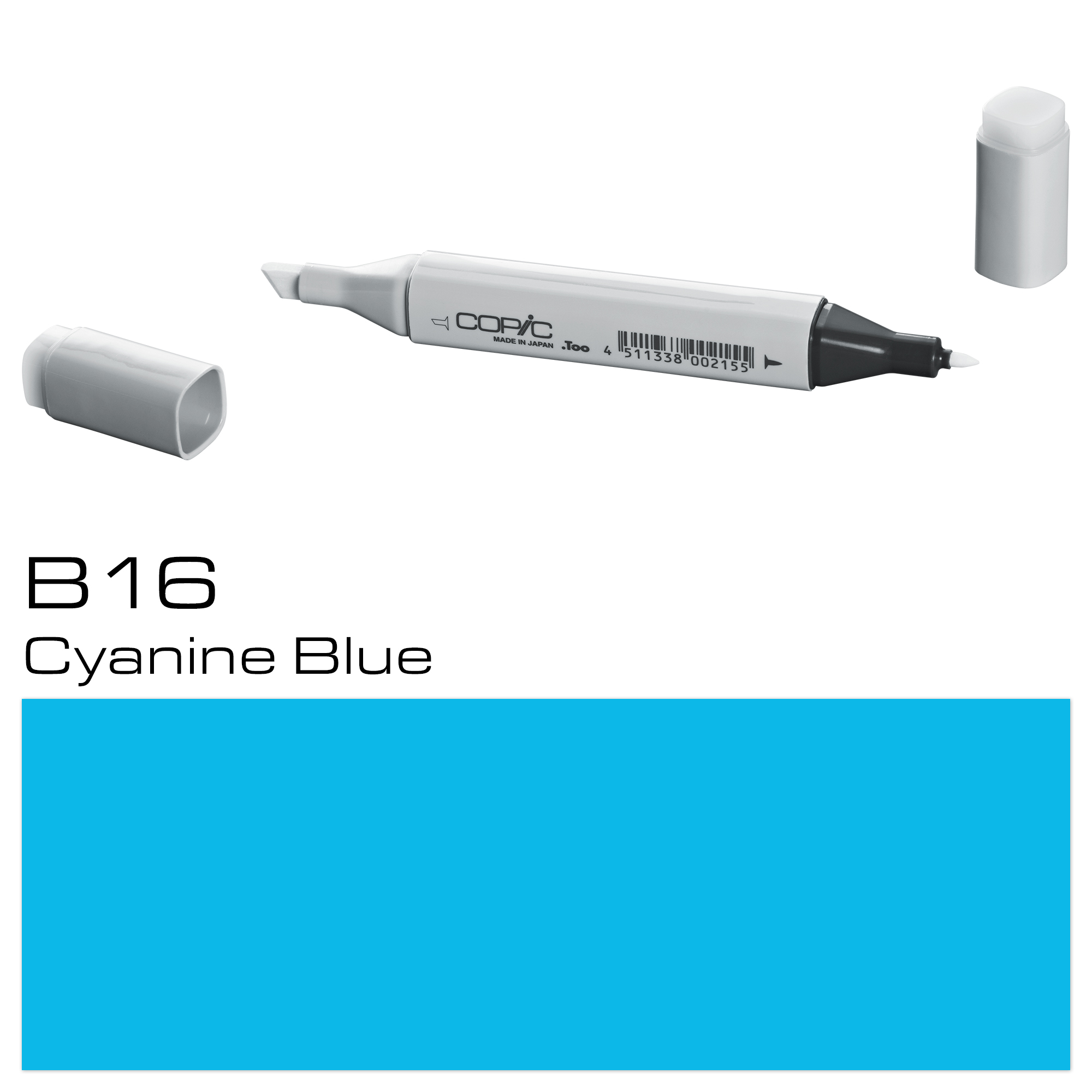 COPIC MARKER CYANINE BLUE B16