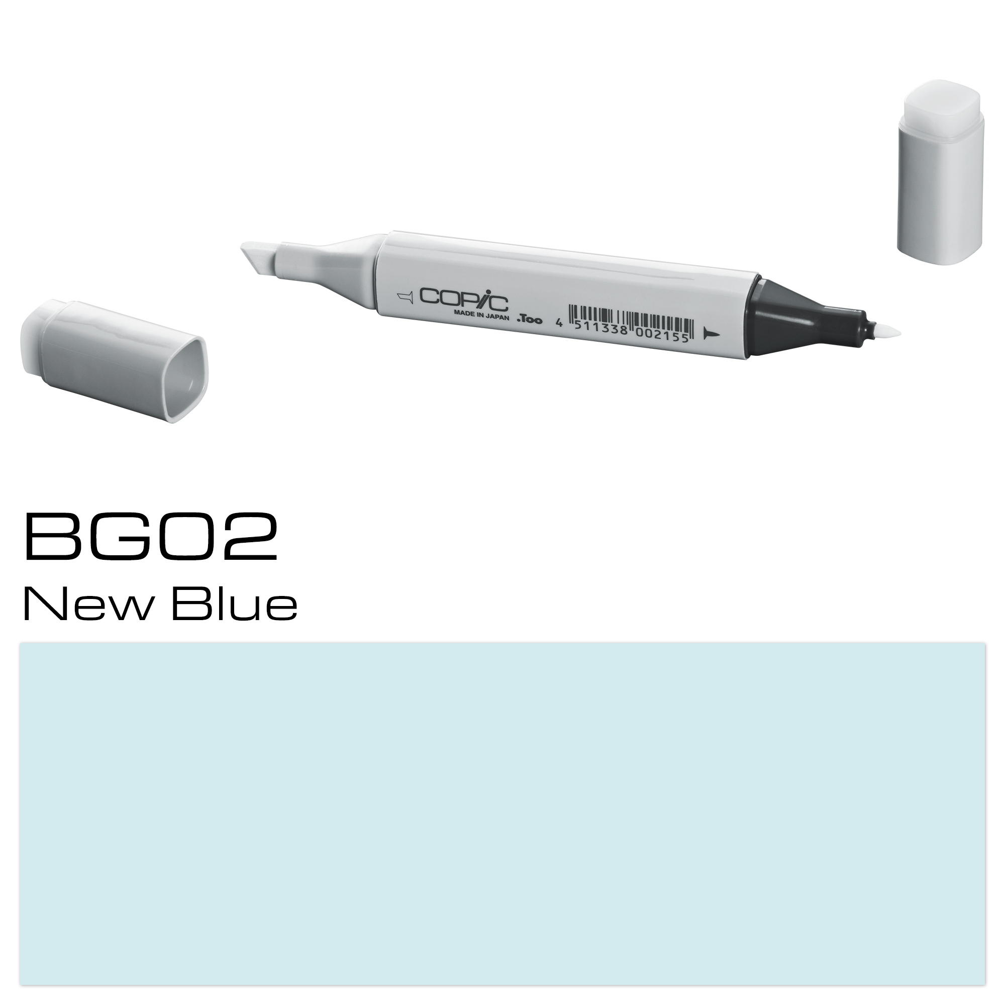 COPIC MARKER NEW BLUE BG02
