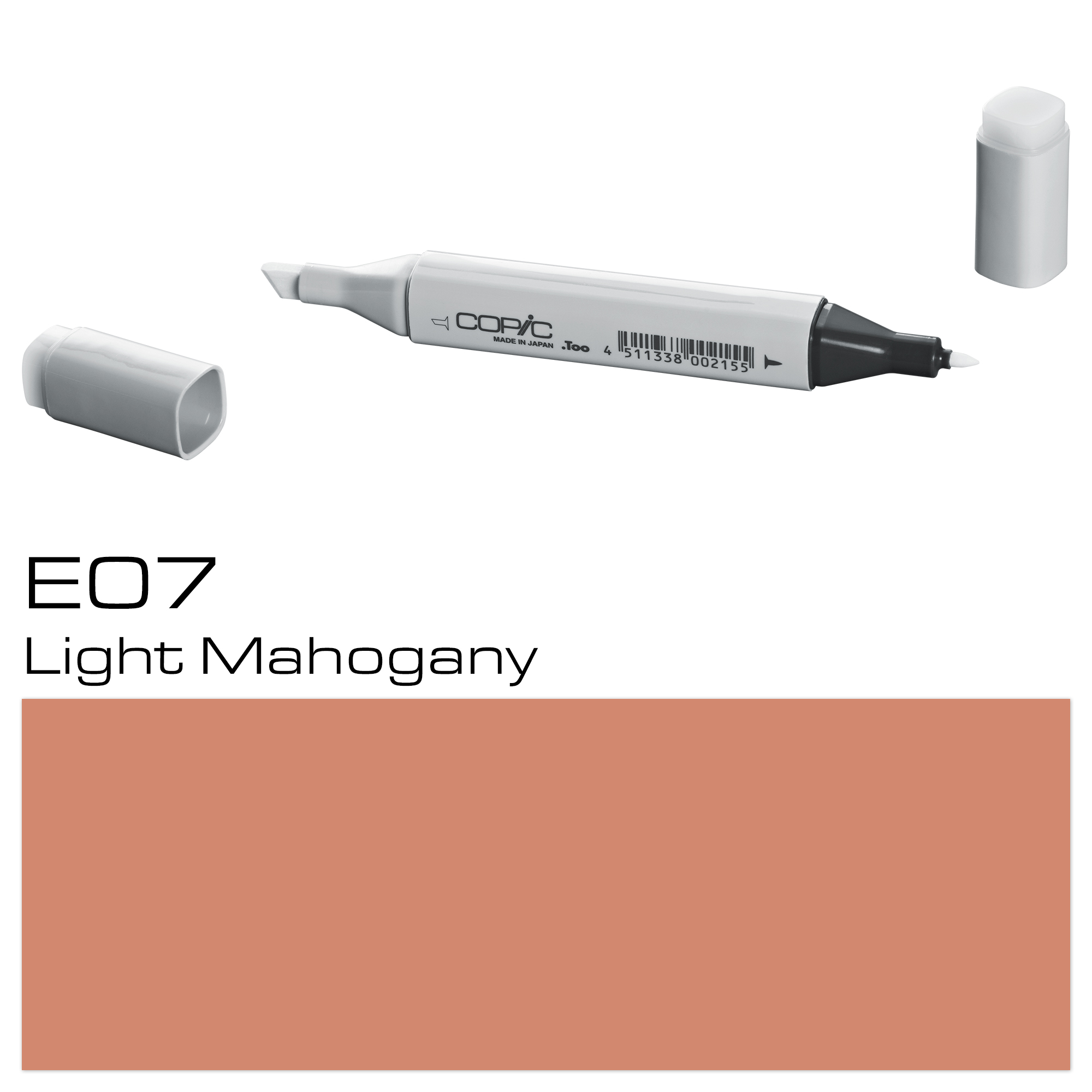 COPIC MARKER LIGHT MAHOGANY E07