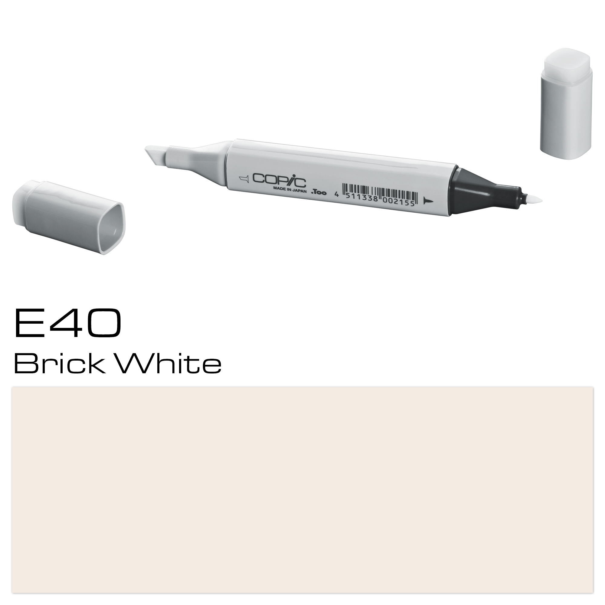 COPIC MARKER BRICK WHITE E40