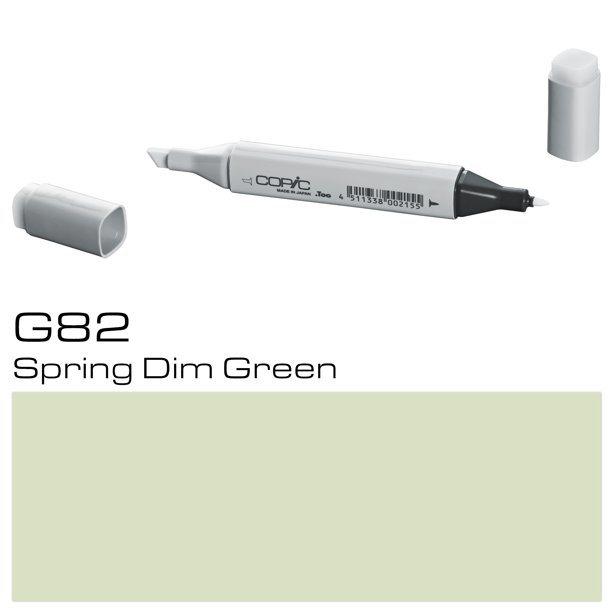 COPIC MARKER SPRING DIM GREEN G82