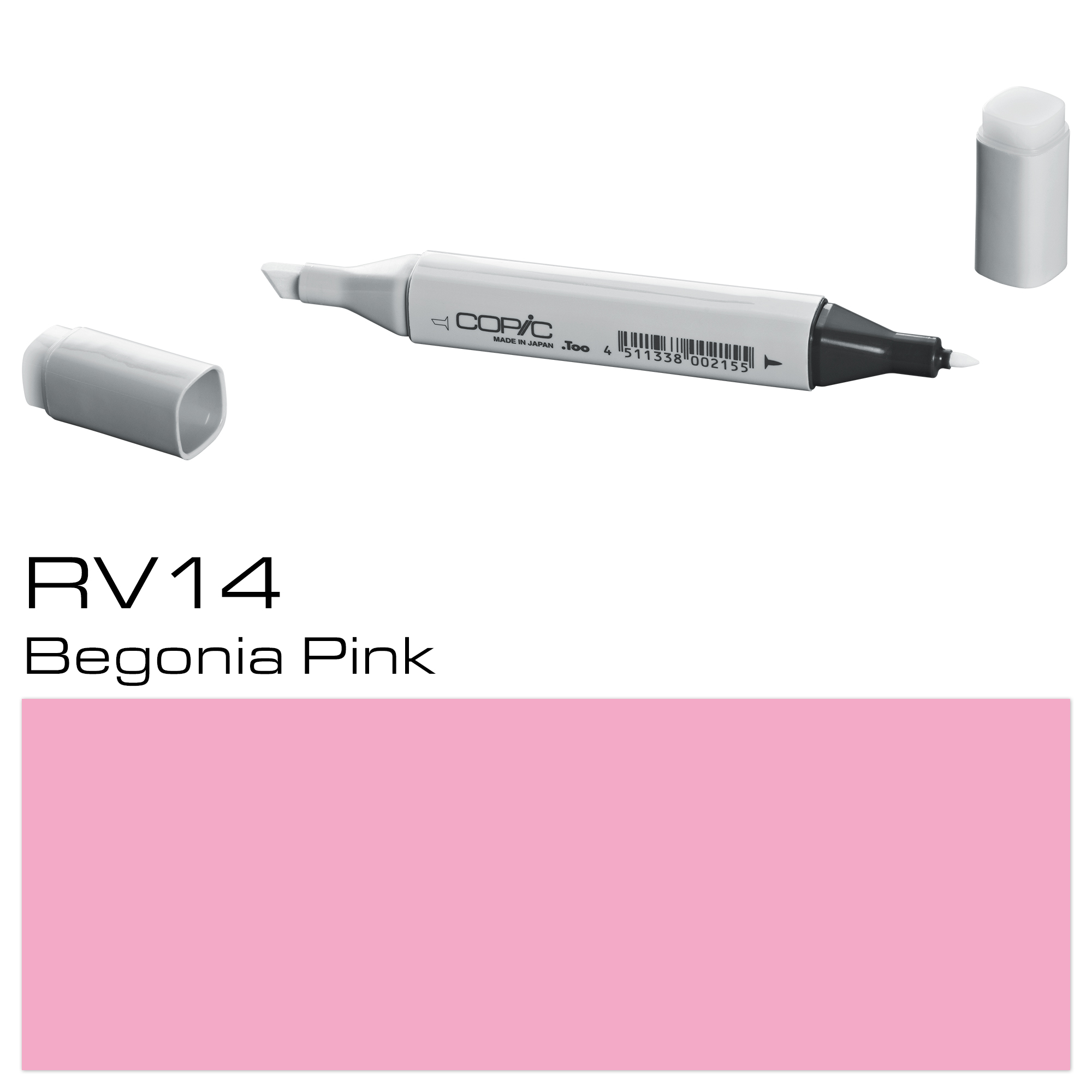 COPIC MARKER BEGONIA PINK RV14