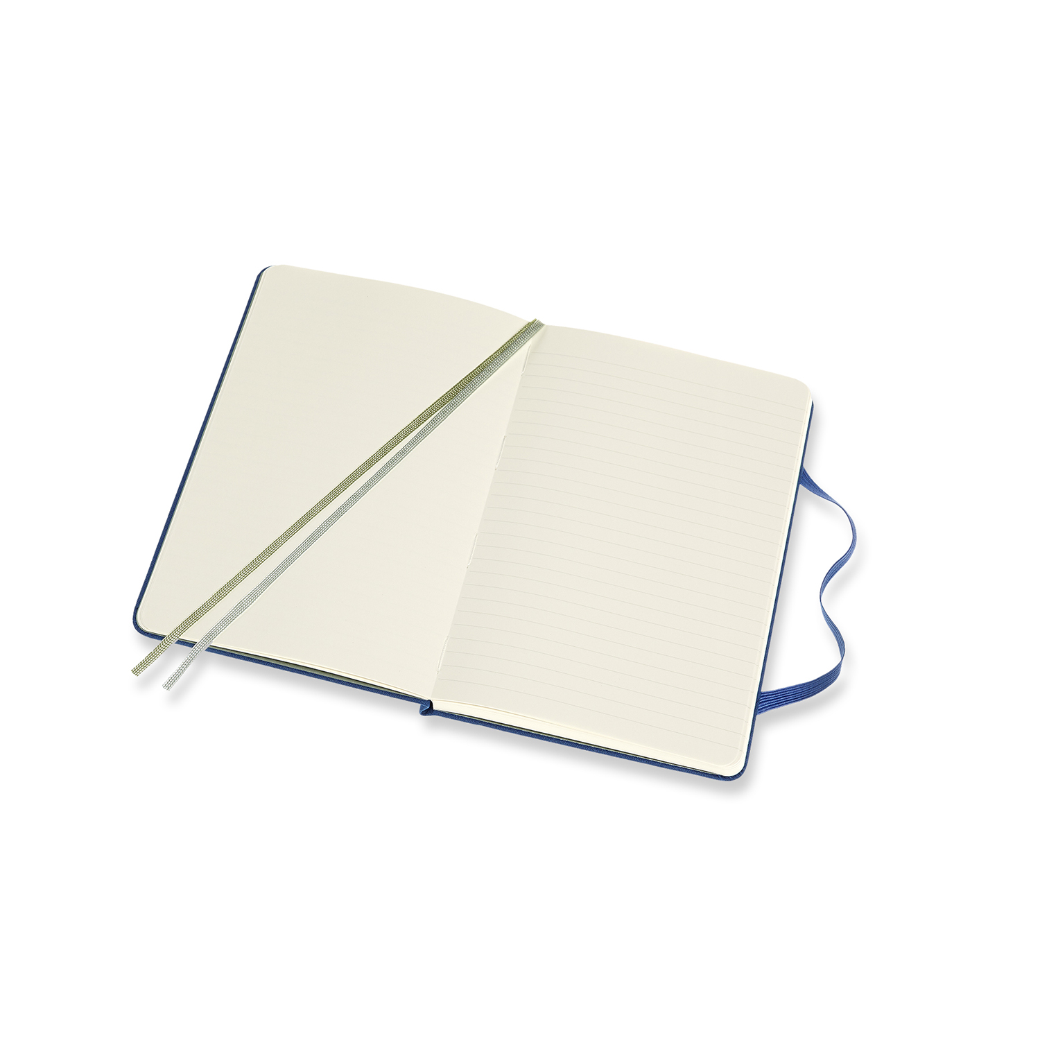 Two-go notebook black medium plain and ruled lapis blue - alternative