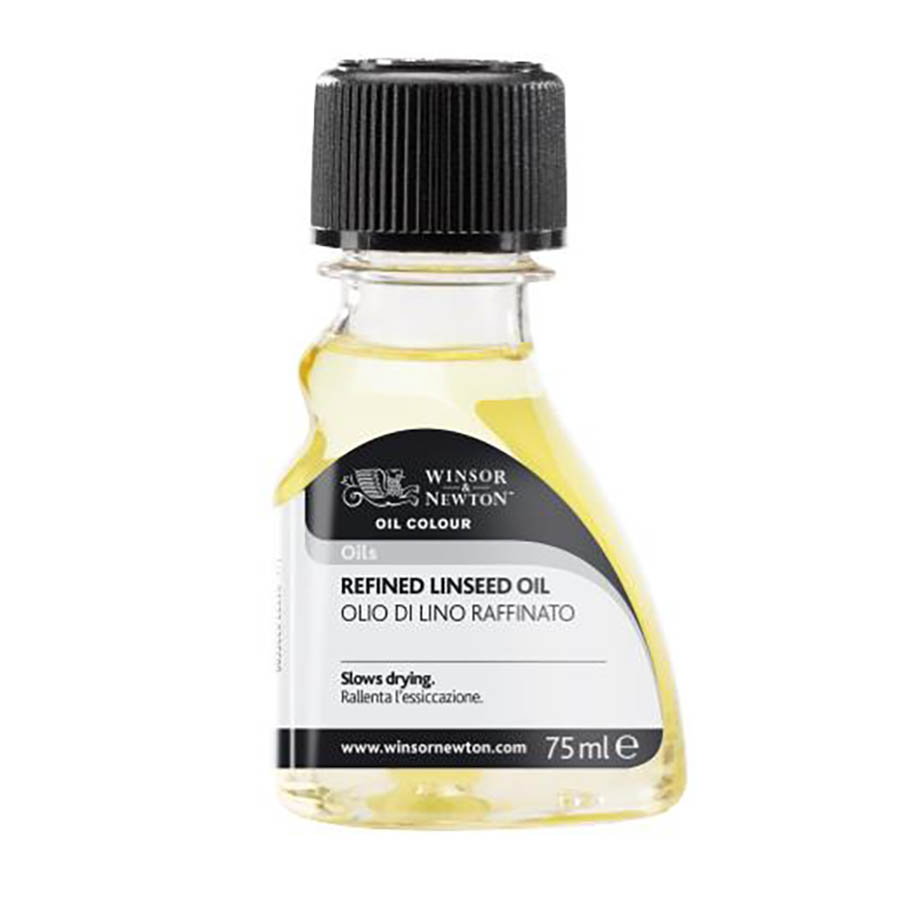 WINSOR NEWTON OIL ADDITIVE 75ML LINSEED OIL REFINED
