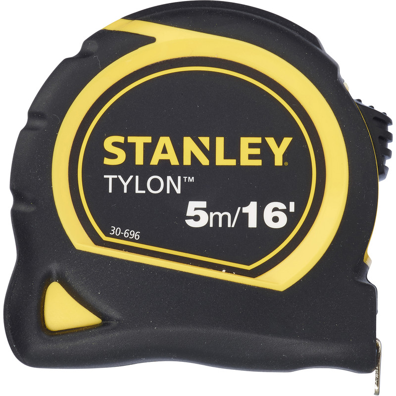 Compact and ergonomic bi-material case. Tylon coated 19mm blade with imperial and metric markings.
