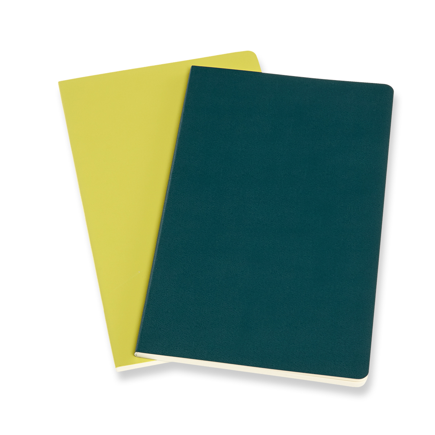 volant journals large plain pine green lemon yellow - alternative
