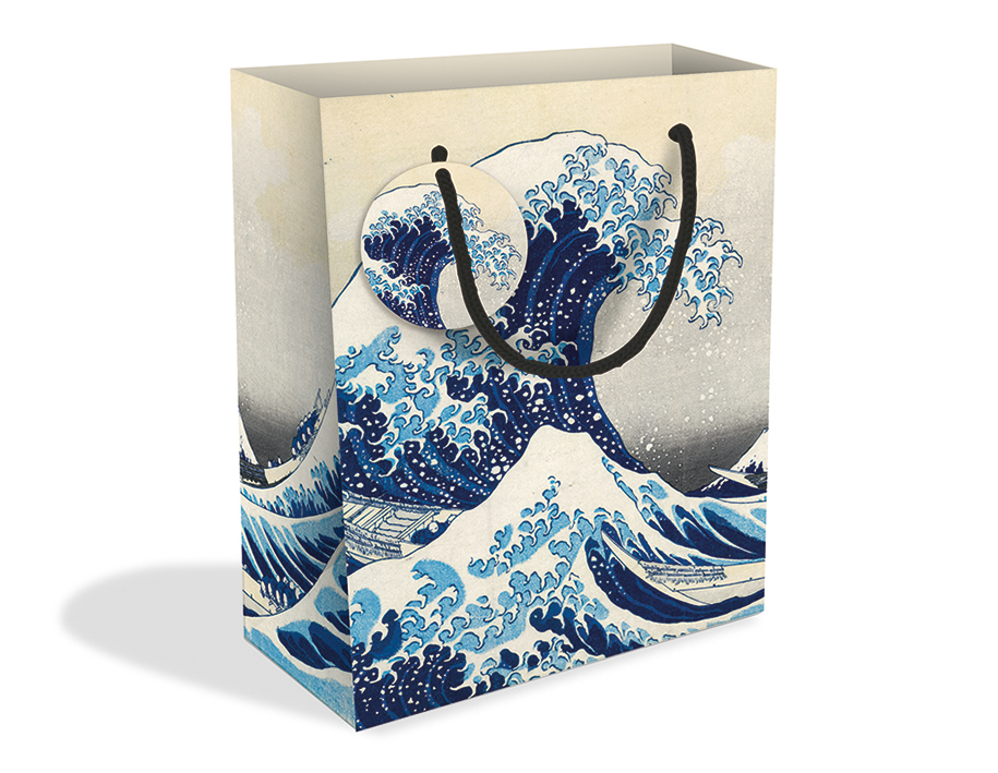 HOKUSAI WAVE LARGE BAG