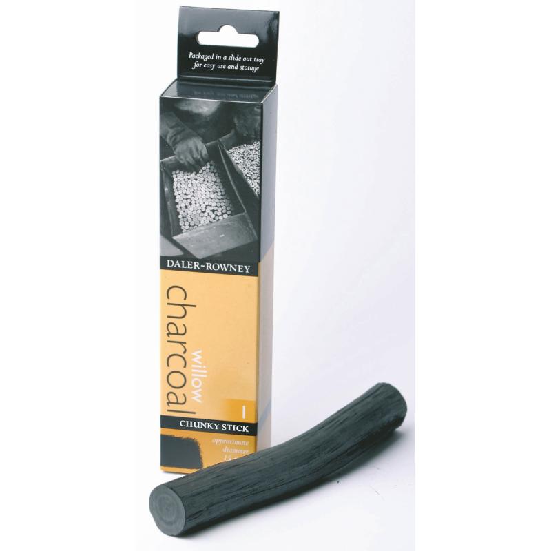 DALER ROWNEY WILLOW CHARCOAL 1 CHUNKY STICK