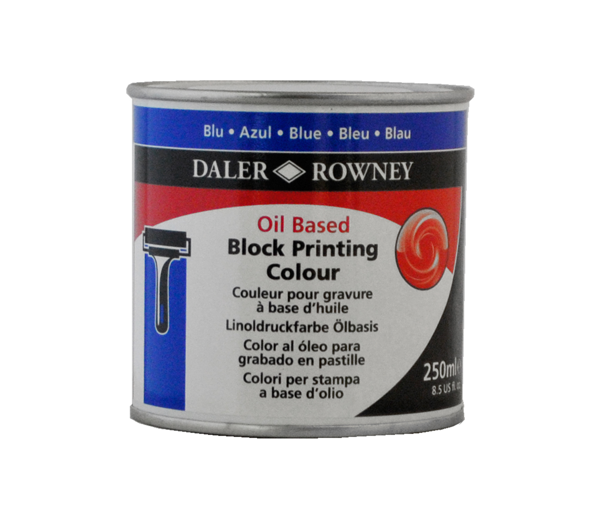 DALER ROWNEY BLUE BLOCK PRINTING INK OIL BASED