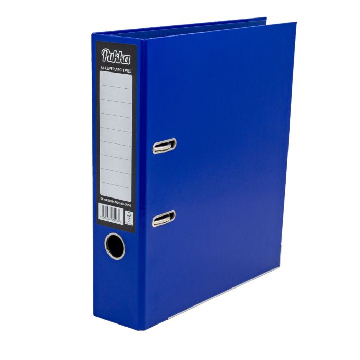 PUKKA NAVY A4 LEVER ARCH FILE