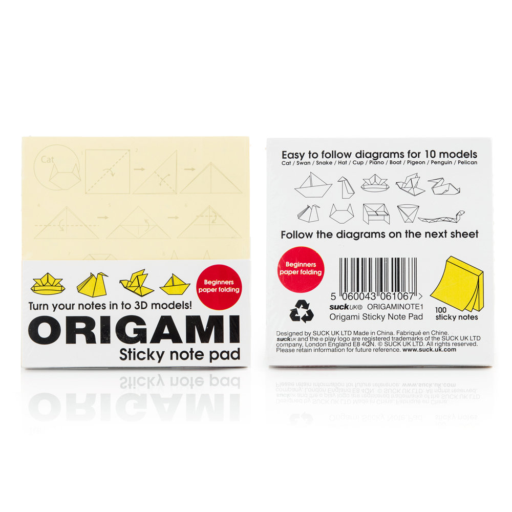 ORIGAMI STICKY NOTES PAD