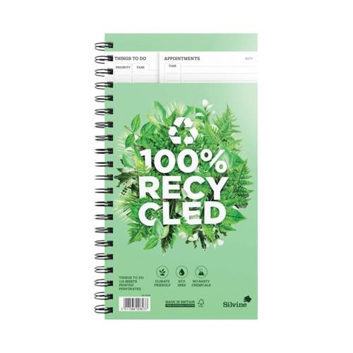 SILVINE PLANNER RECYCLED