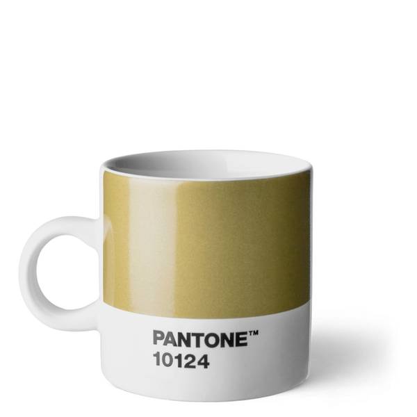 PANTONE ESPRESSO CUP GOLD 10124 C
