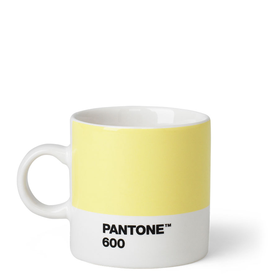 PANTONE ESPRESSO CUP LIGHT YELLOW 600