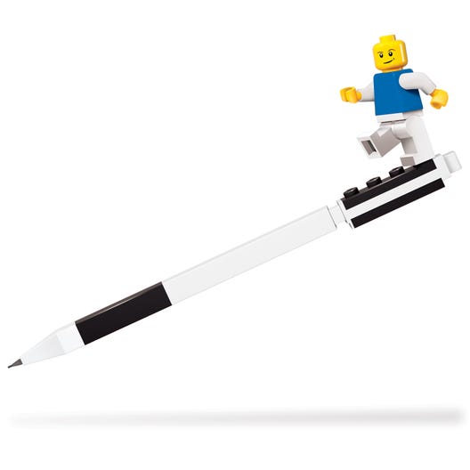 LEGO MECHANICAL PENCIL 0.7MM WITH MINIFIGURE - alternative