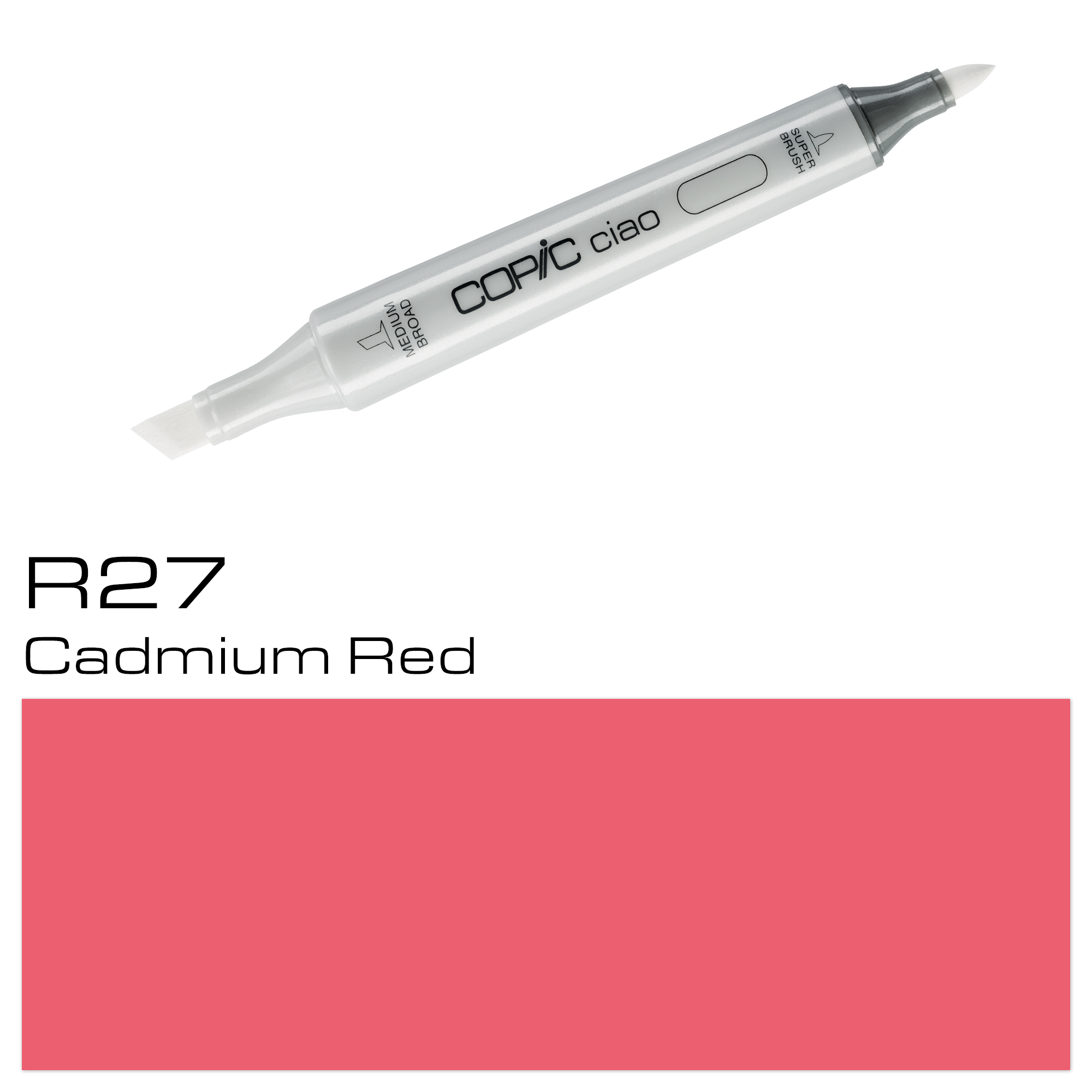 COPIC CIAO CADMIUM RED R27 - alternative