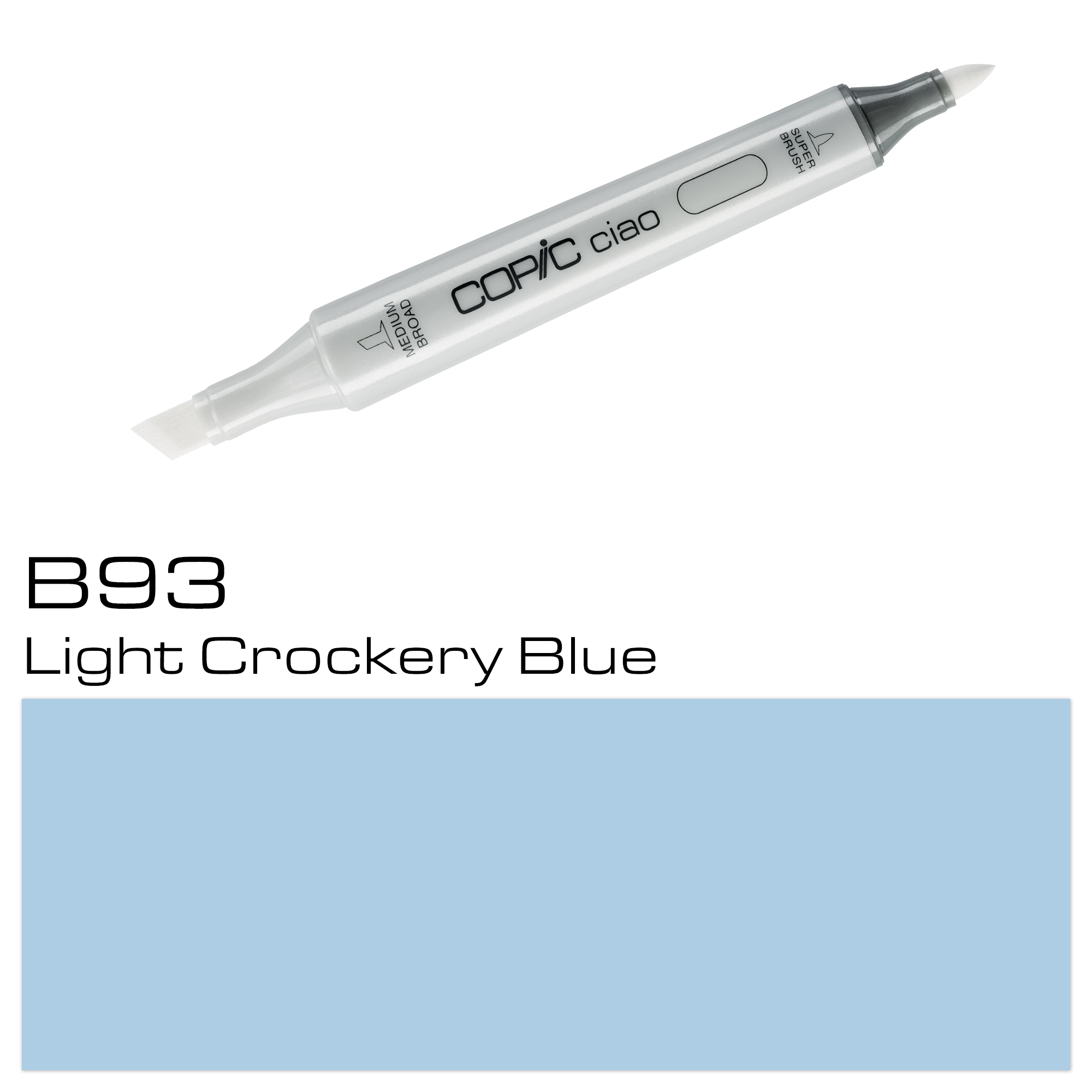 COPIC CIAO LIGHT CROCKERY BLUE B93