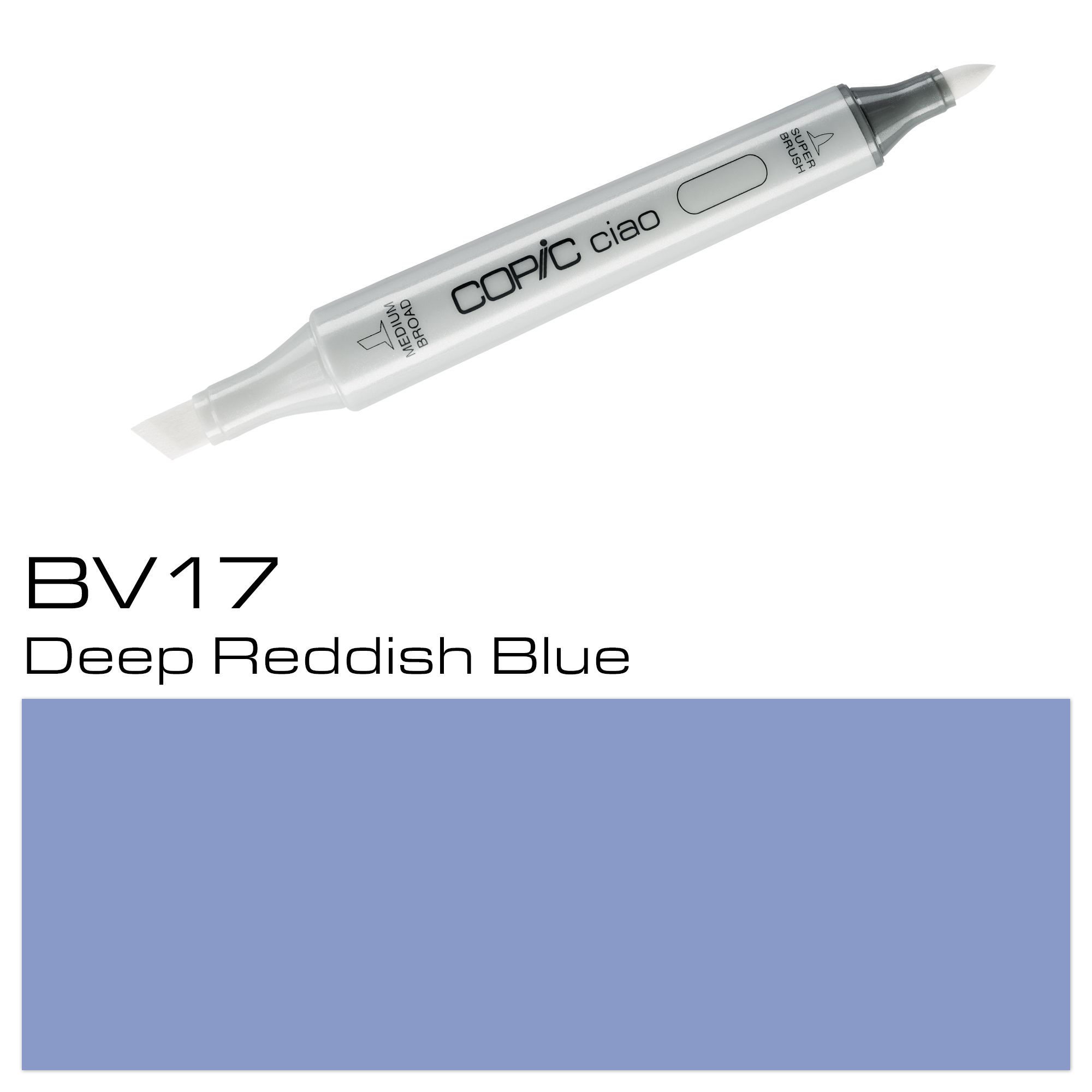 COPIC CIAO DEEP REDDISH BLUE BV17
